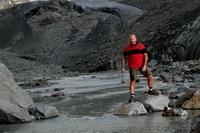 montañas y masculinidad - glaciares disparando fotos masculinas y de montaña