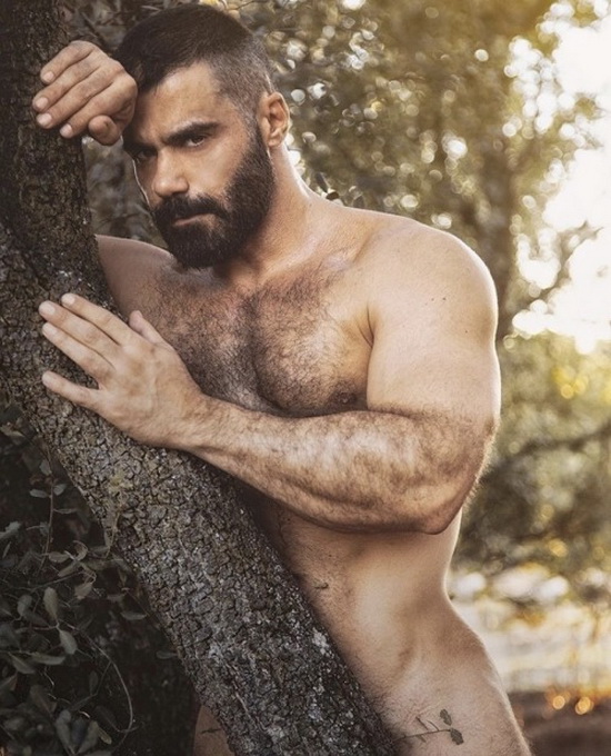 NatureMEN project - musclebear photo shootings